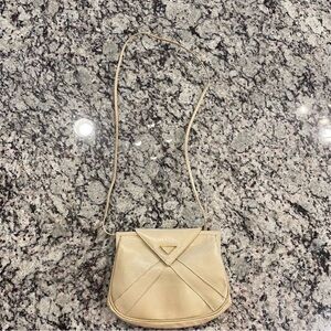 Susan Gail Vintage Genuine Snake Cream Crossbody Bag Bellido
